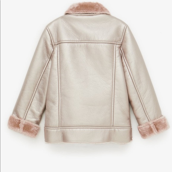 Zara faux leather jacket - Picture 2 of 3